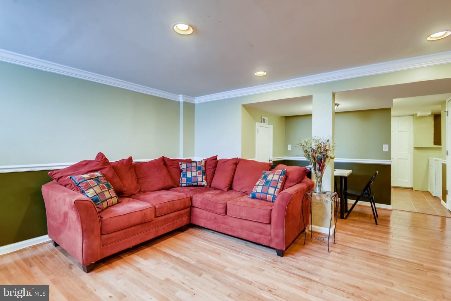 8322 Byington Road Towson, MD 21286 - Photo 20 of 31 Basement family room / recessed lights