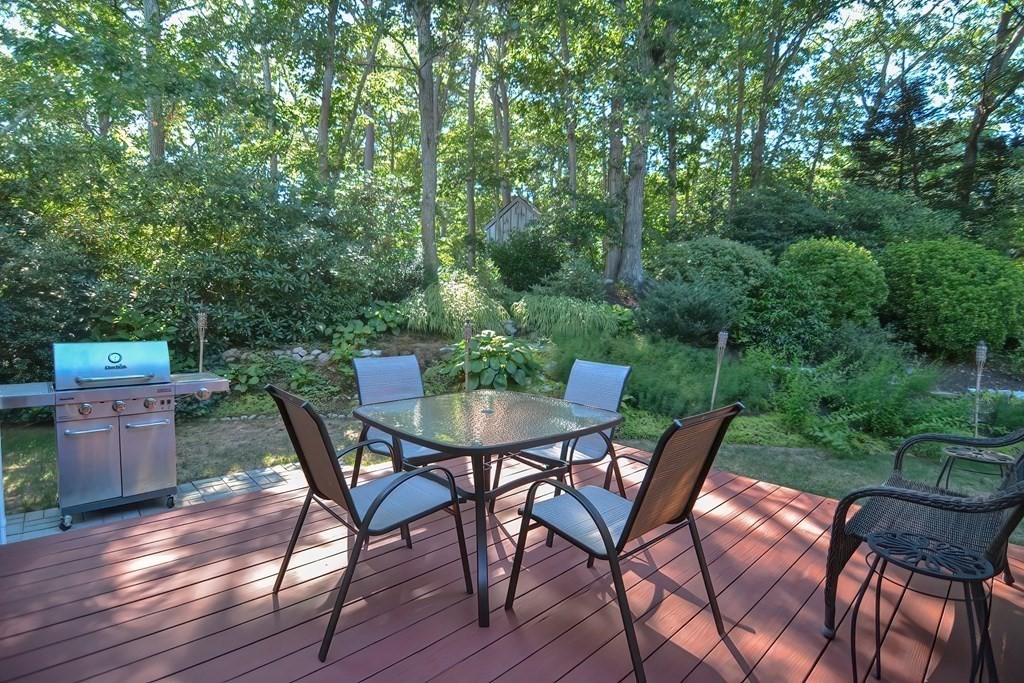 5 Tower Hill Drive Sandwich, MA 02563 - Photo 36 of 41 a view of a backyard with furniture and outdoor space
