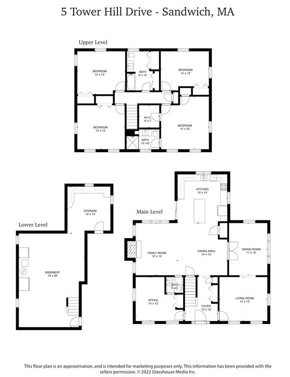 5 Tower Hill Drive Sandwich, MA 02563 - Photo 41 of 41 a black and white photo of a living room