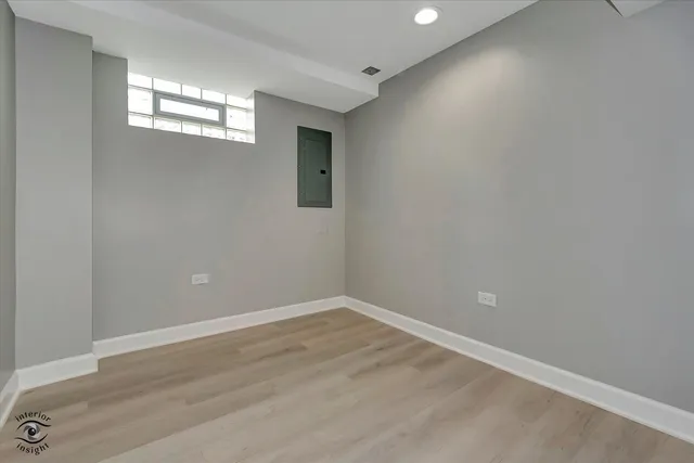 wooden floor in an empty room