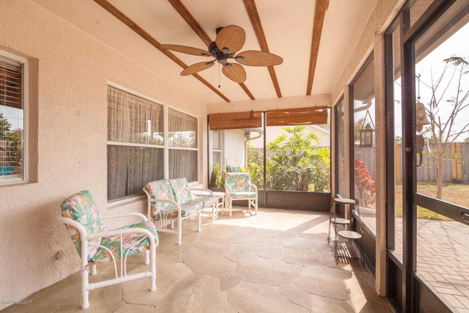 640 Crowberry Road Northeast Palm Bay, FL 32907 - Photo 14 of 16 Screened Porch