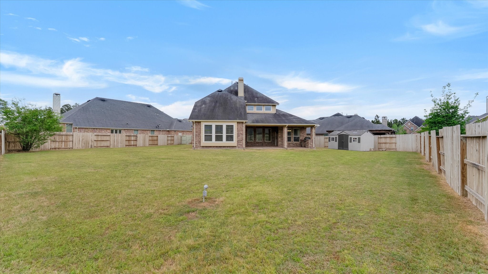 17211 Green Darter Conroe, TX 77385 - Photo 33 of 48 a front view of house with yard