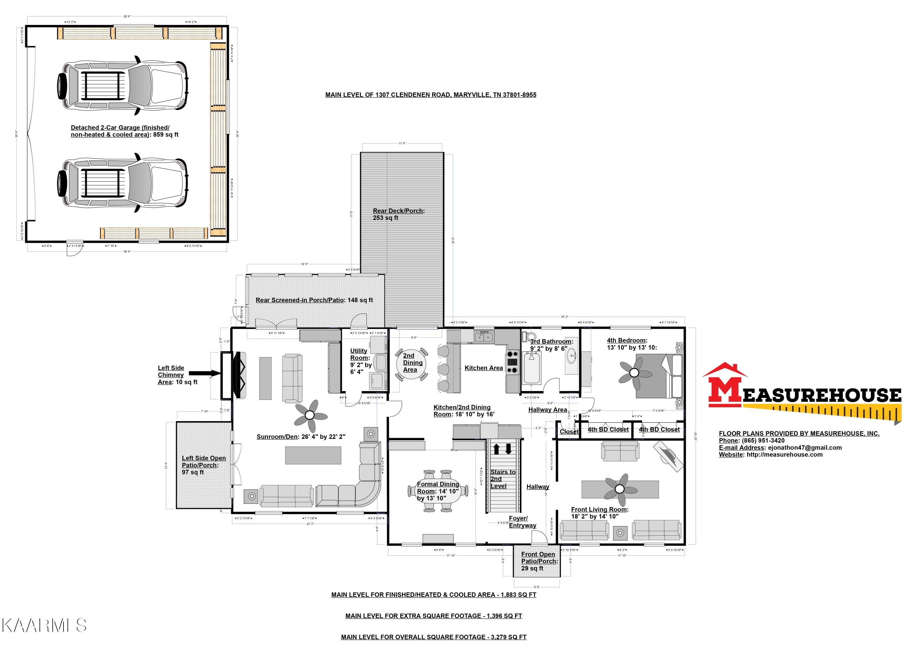 1307 Clendenen Road Maryville, TN 37801 - Photo 57 of 58 MAIN LEVEL FOR 1307 CLENDENEN ROAD