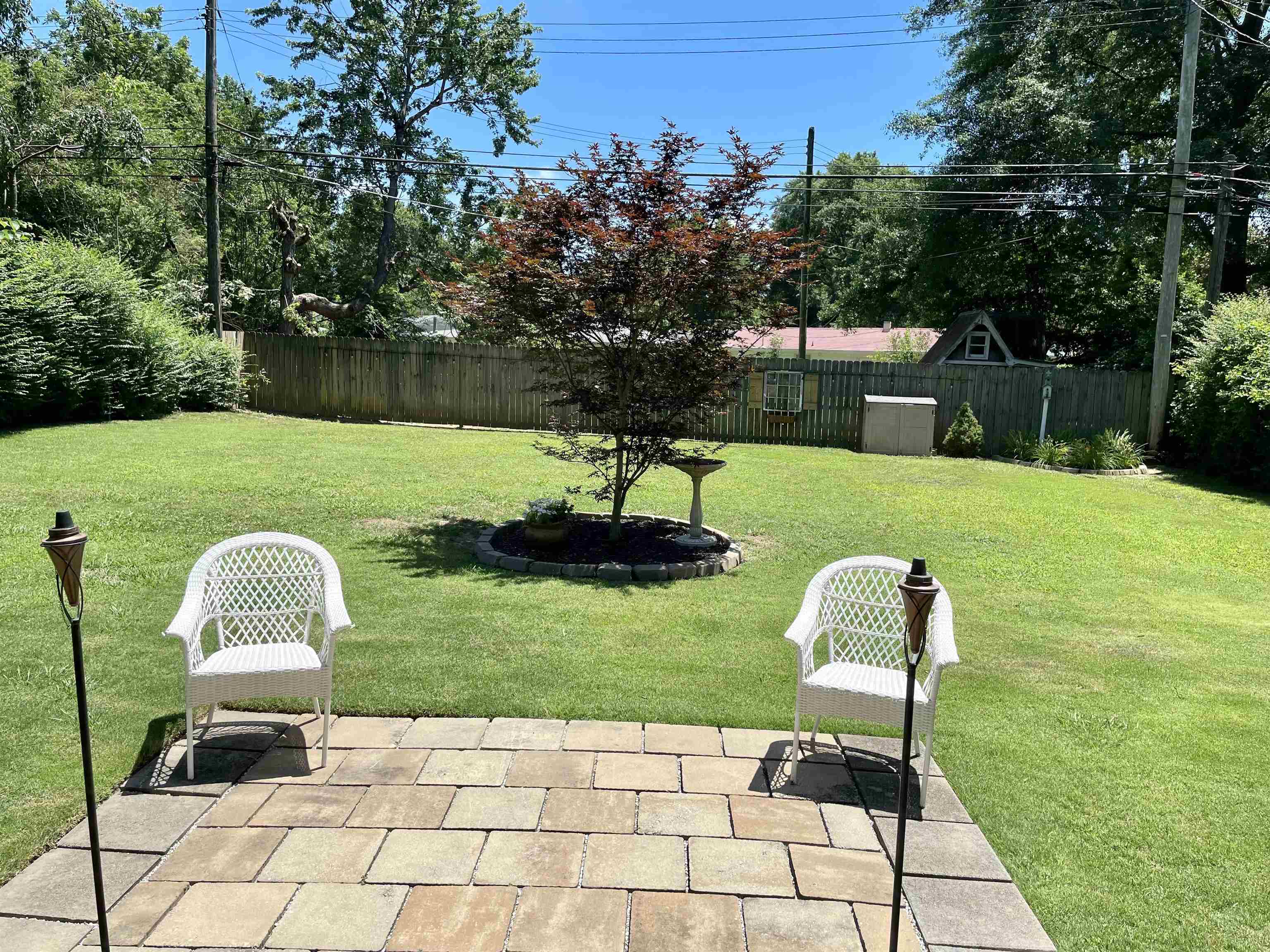 5065 Flamingo Road Memphis, TN 38117 - Photo 7 of 18 a view of a garden with chairs
