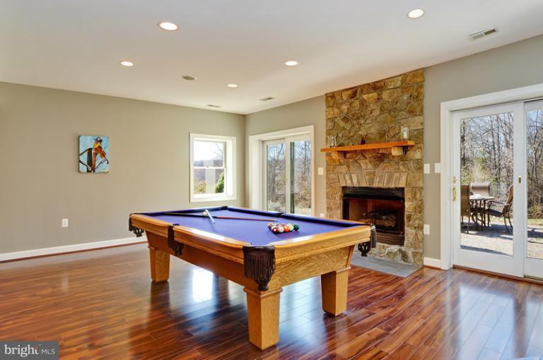 38774 Lime Kiln Road Leesburg, VA 20175 - Photo 11 of 30 Gas Burning Stone Fireplace, pool table conveys