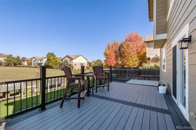 a view of a garden with an outdoor space