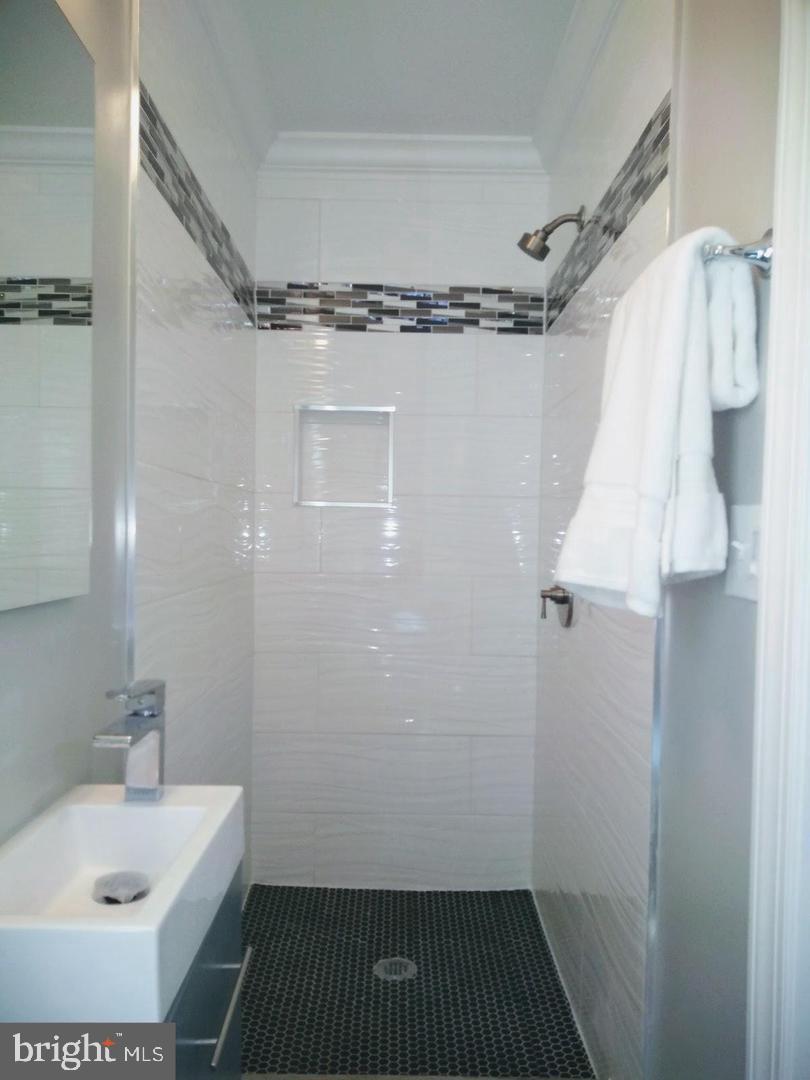1423 Howard Road Southeast Washington, DC 20020 - Photo 16 of 45 a bathroom with a sink and a shower