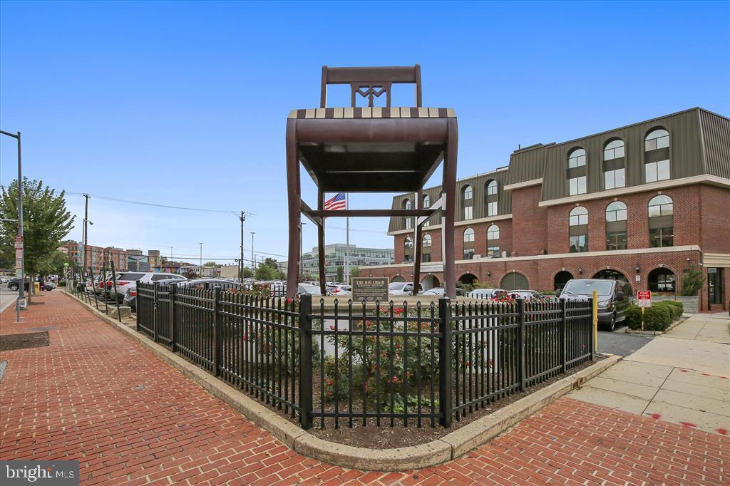 1423 Howard Road Southeast Washington, DC 20020 - Photo 38 of 45 a view of a balcony with outdoor seating