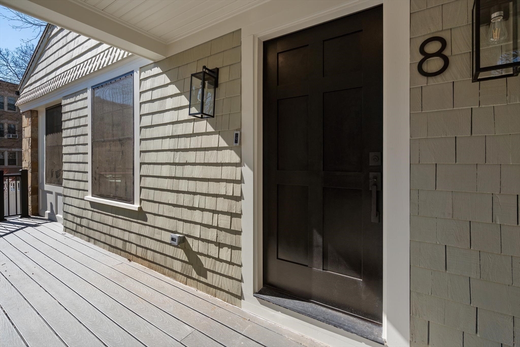 8 Stetson Street Brookline, MA 02446 - Photo 30 of 36 a view of a entryway door of the house