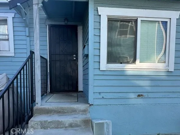 a view of front door