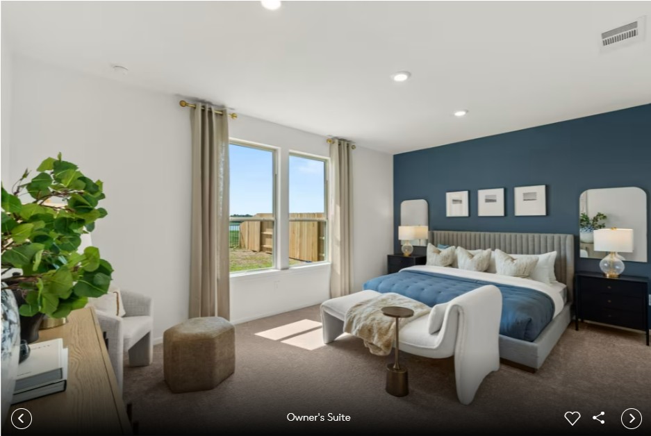 350 Begonia Street Buda, TX 78610 - Photo 7 of 8 Interior photos- Photo of Pulte model home with same floor plan, not of actual home listed.