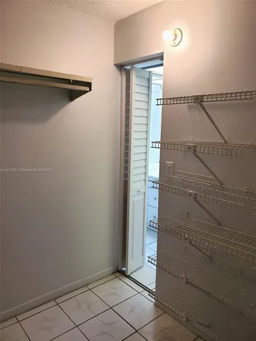 a view of a closet