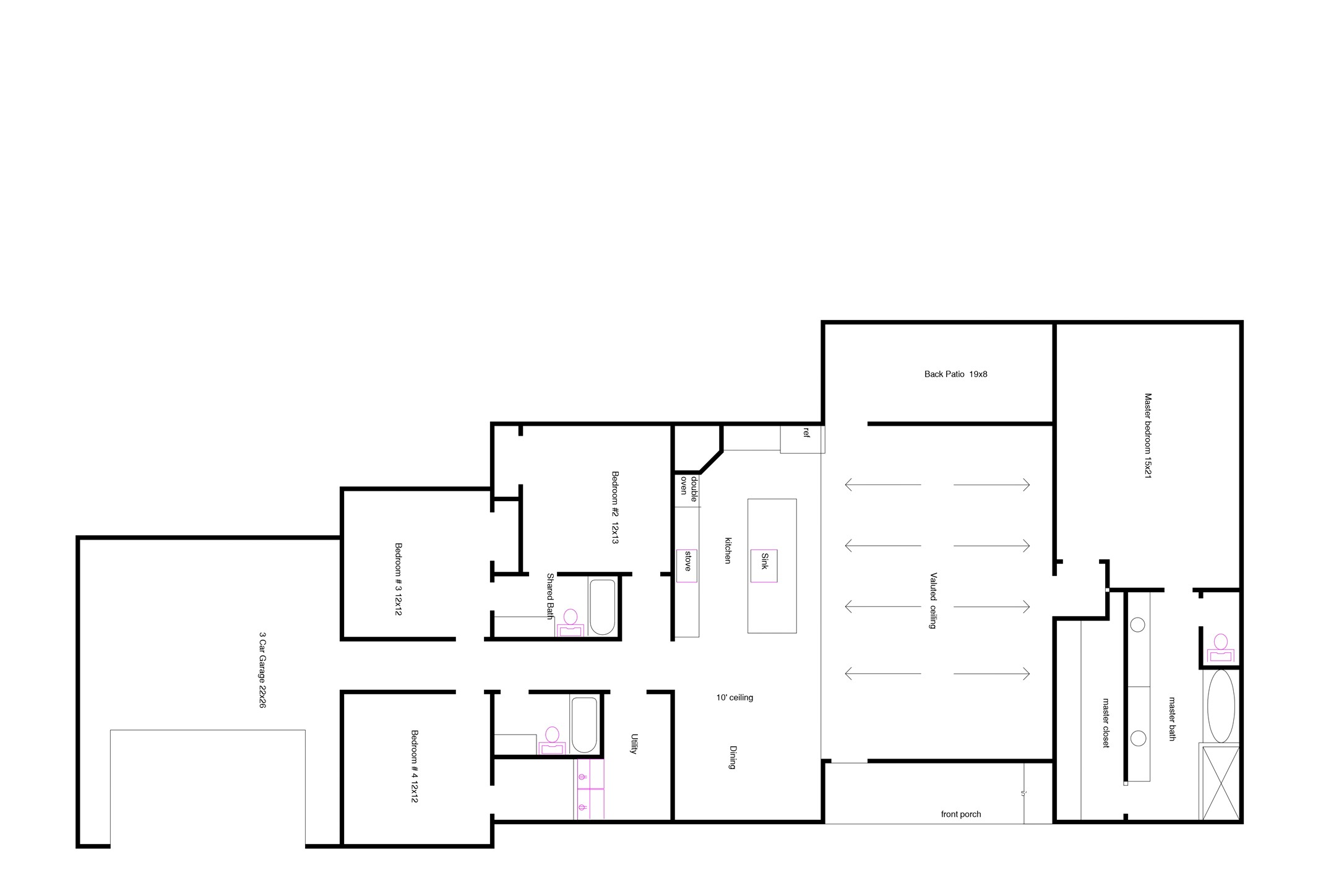 813 Jake Drive Jarrell, TX 76537 - Photo 2 of 2 a picture of floor plan
