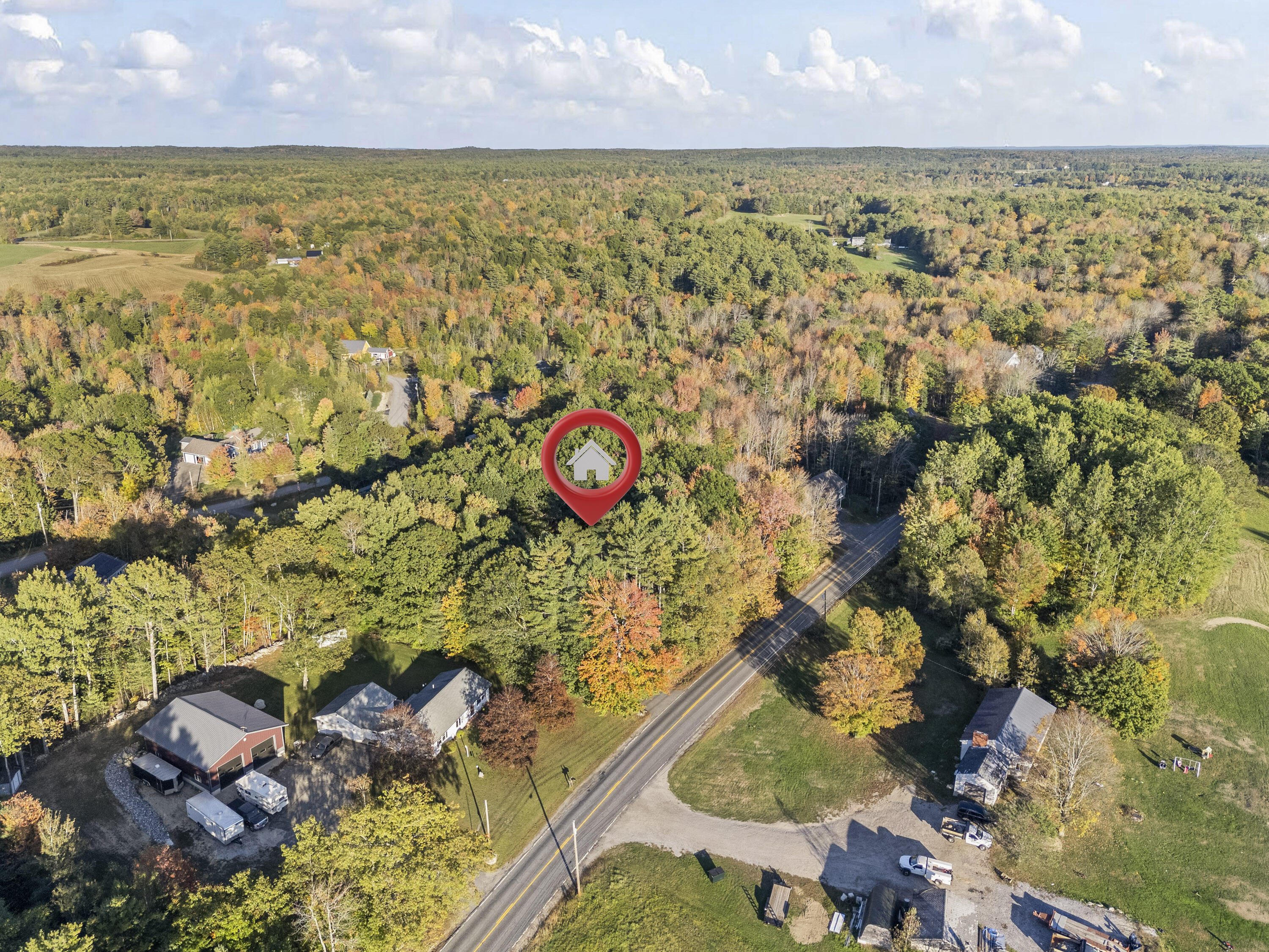 376 Bowdoinham Road Sabattus, ME 04280 - Photo 72 of 84 Aerial