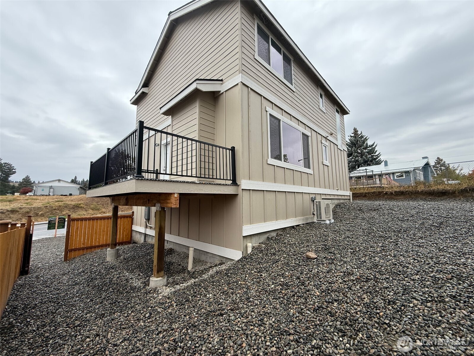 600 Ross Canyon Road Omak, WA 98841 - Photo 25 of 25 a view of a house with a wooden deck