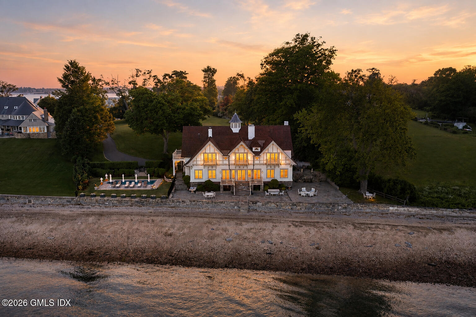209 Long Neck Point Road Darien, CT 06820 - Photo 2 of 18 Twilight 4