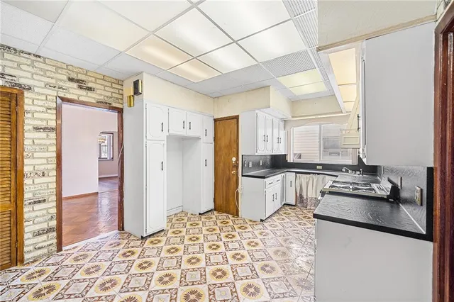 a very nice looking room with a large window