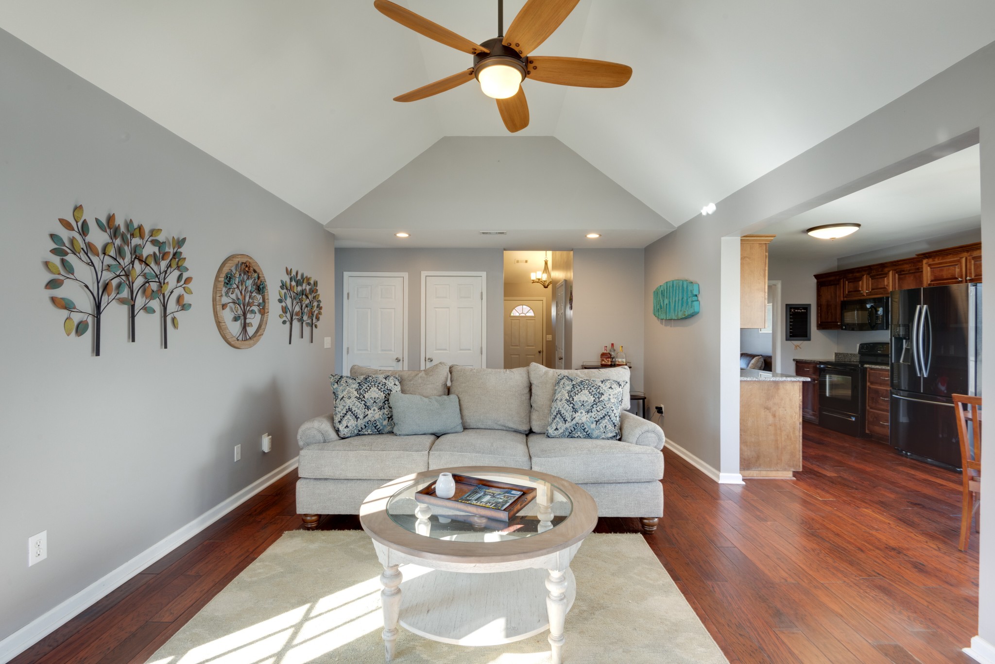 303 Cheairs Court Spring Hill, TN 37174 - Photo 10 of 23 a living room with furniture and a wooden floor