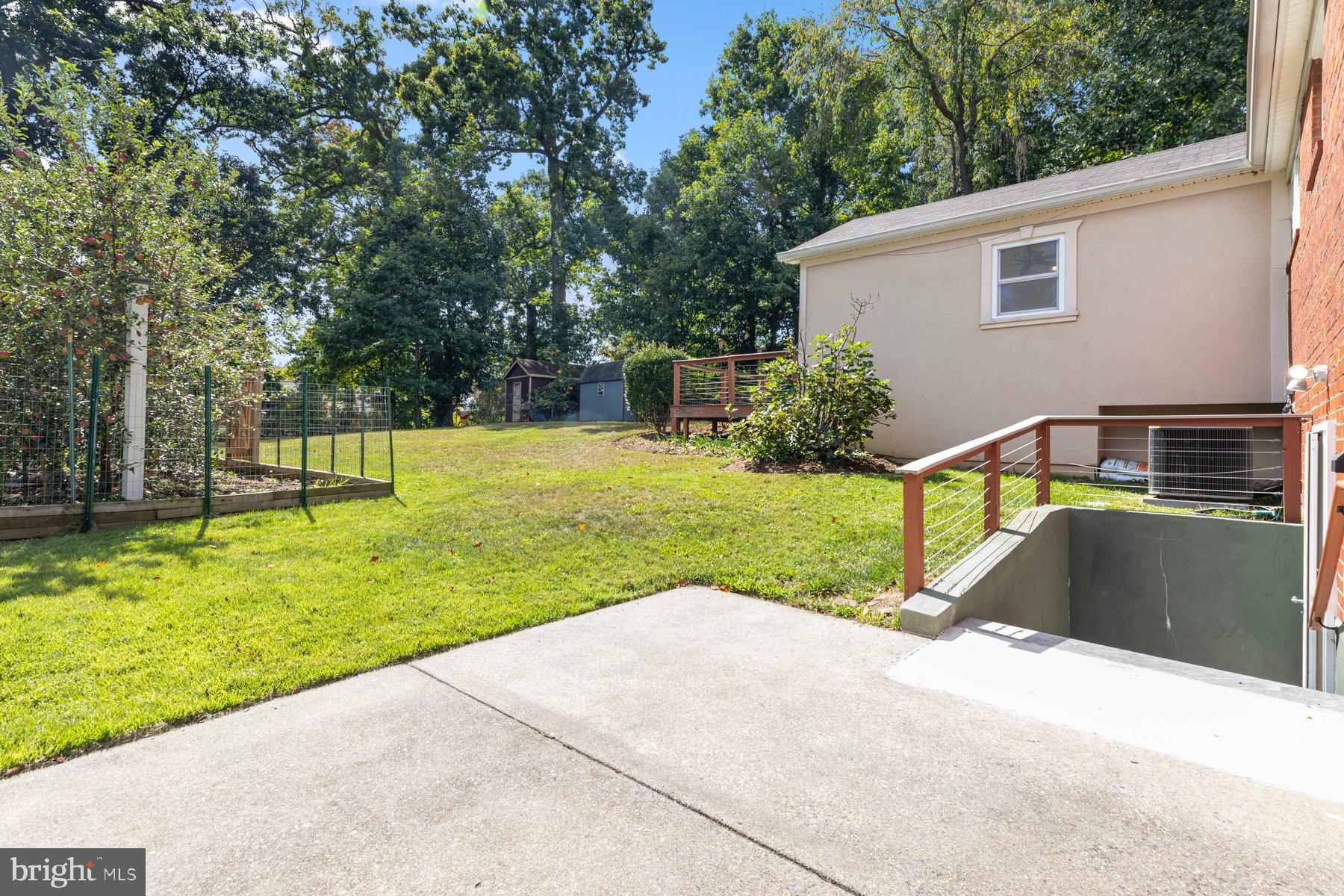2516 Jennings Road Silver Spring, MD 20902 - Photo 26 of 33 Entrance to basement, view of apple trees