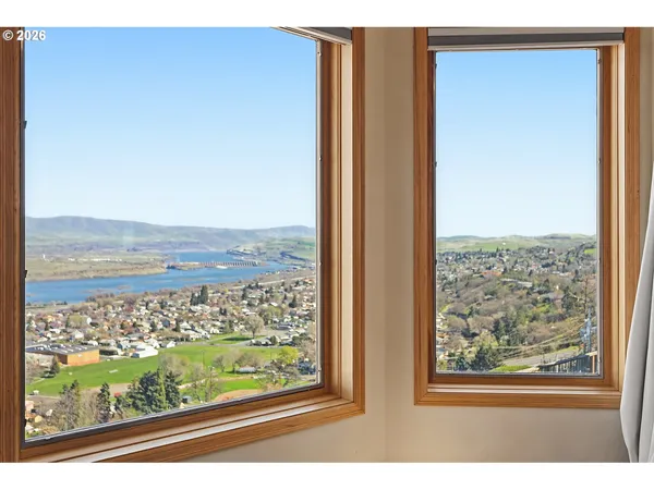 a view of a city from a window