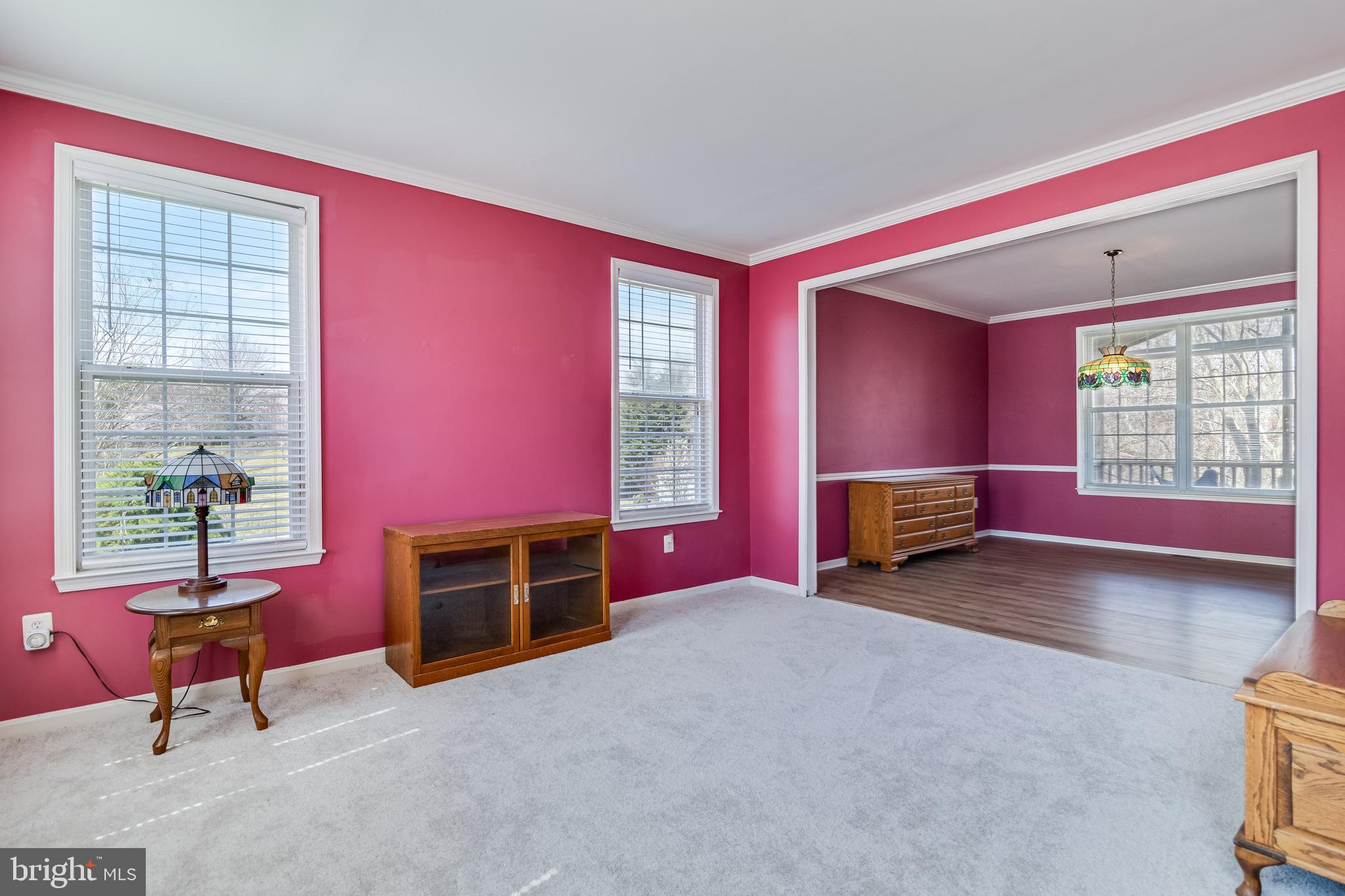 5815 Mill Branch Road Huntingtown, MD 20639 - Photo 7 of 47 a living room with furniture and a window