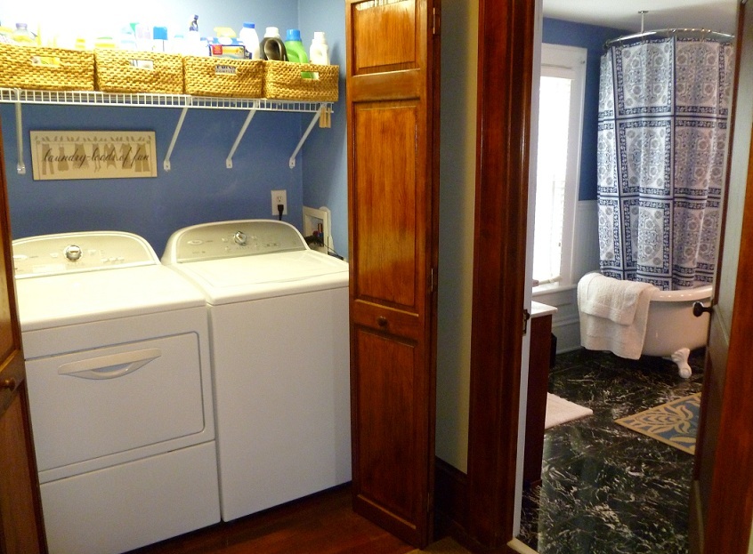 3388 Webster Road Blue Ridge, VA 24064 - Photo 19 of 40 a utility room with dryer and washer