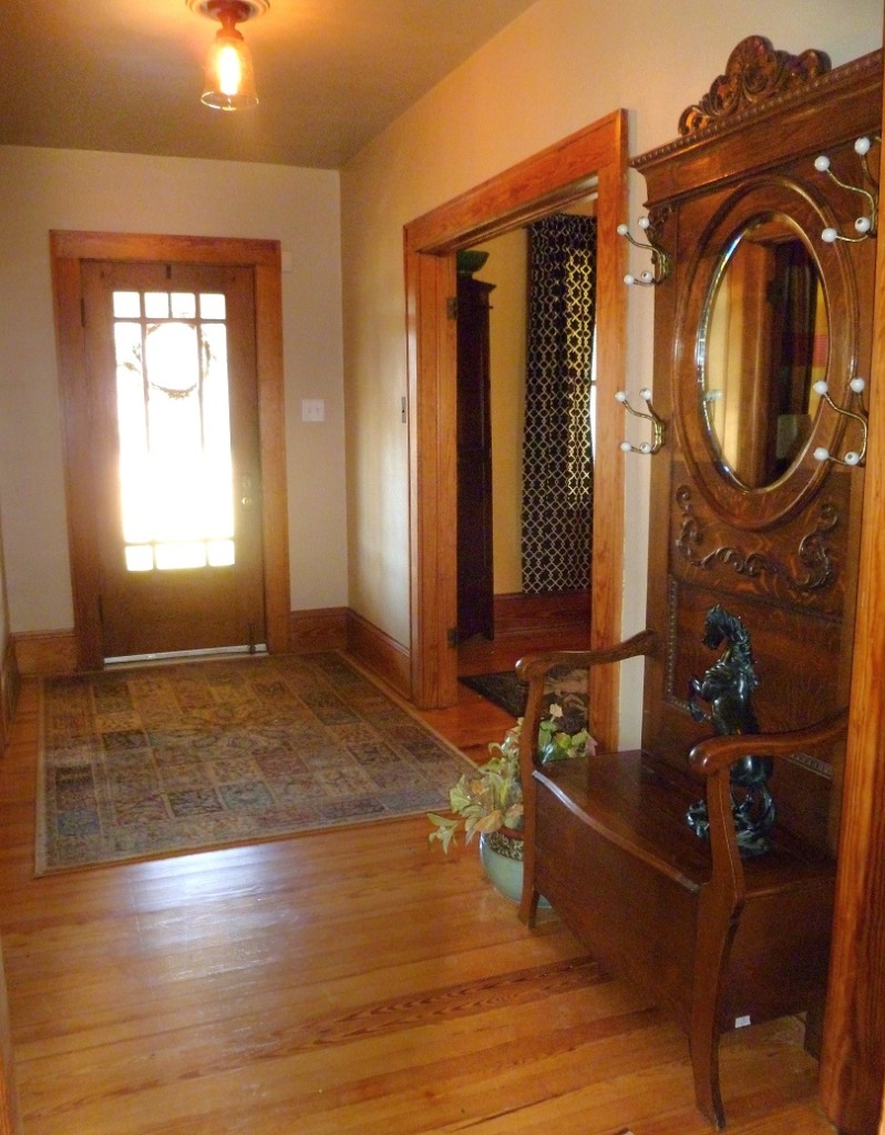 3388 Webster Road Blue Ridge, VA 24064 - Photo 3 of 40 wooden floor with a mirror