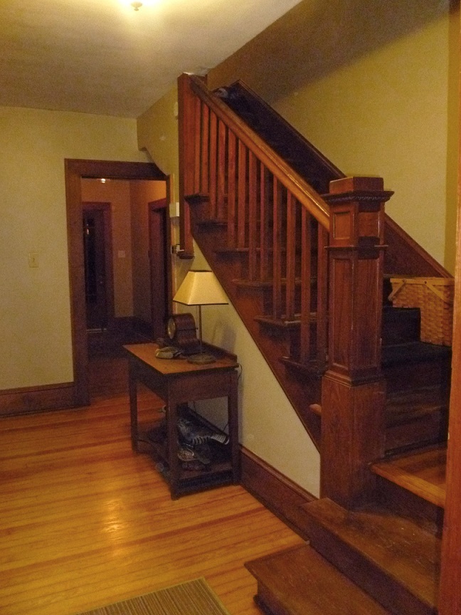 3388 Webster Road Blue Ridge, VA 24064 - Photo 4 of 40 a view of entryway and hall with wooden floor