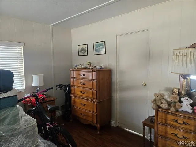 a close up of a white door