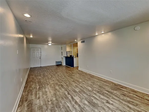 a view of empty room