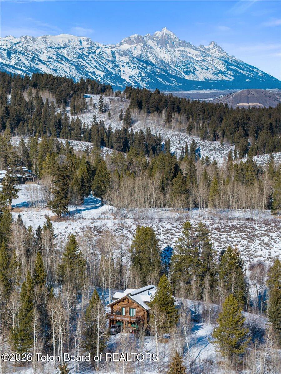 4420 Bronco Road Wilson, WY 83014 - Photo 3 of 48 2-02 - 4420 Bronco Rd (Winter Aerials)