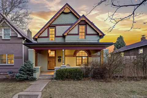 a front view of house