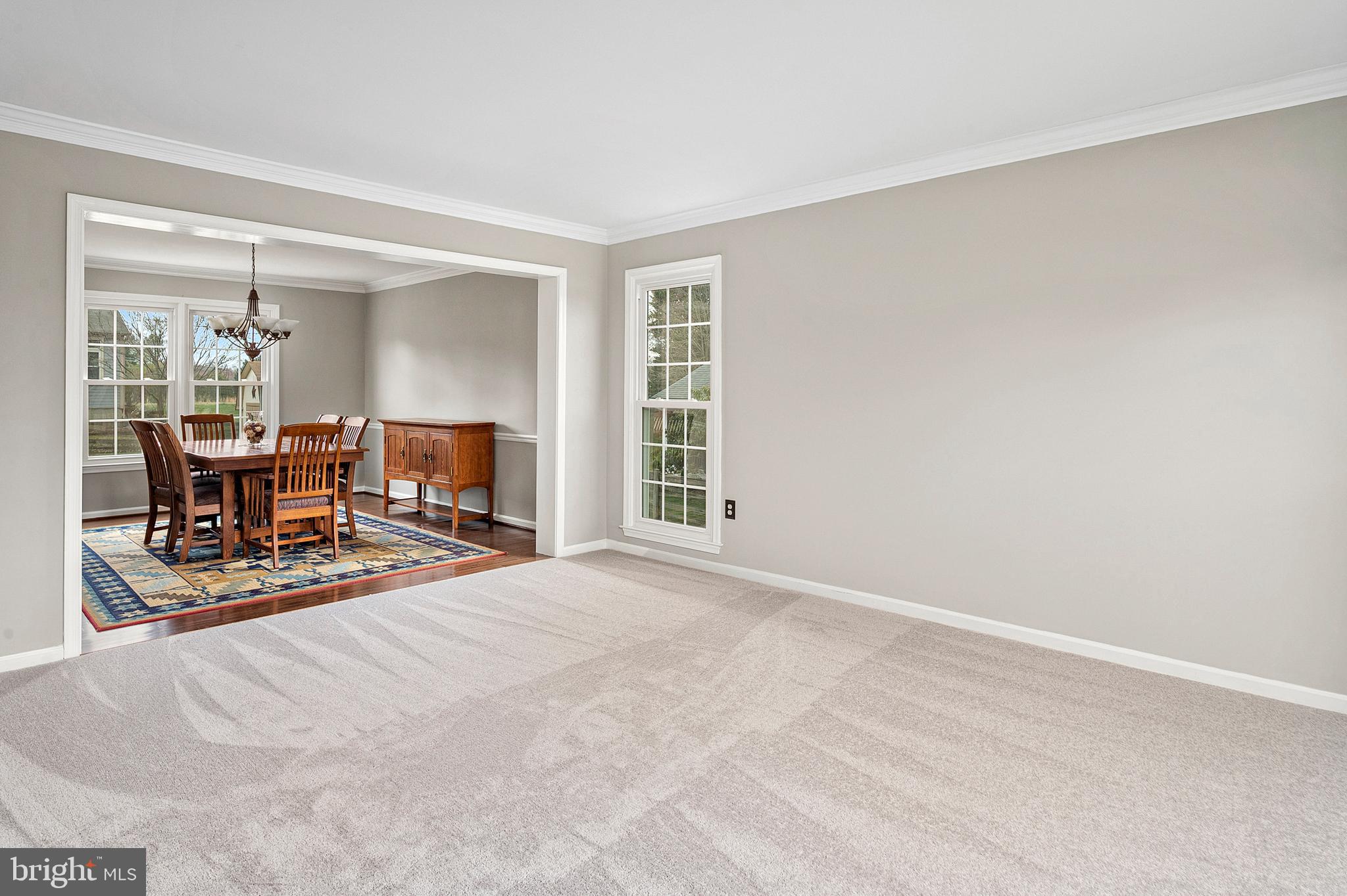 5225 Rising Sun Lane Ellicott City, MD 21043 - Photo 6 of 33 Living Room to Dining Room