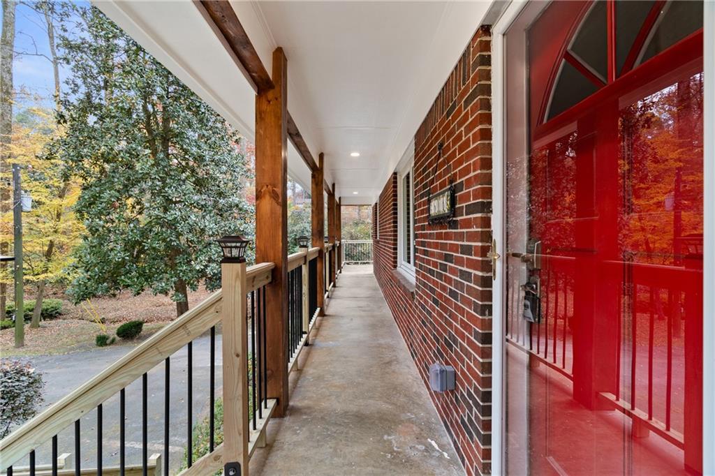 2608 Laurelwood Road Atlanta, GA 30360 - Photo 3 of 45 a view of a pathway of a building from a balcony