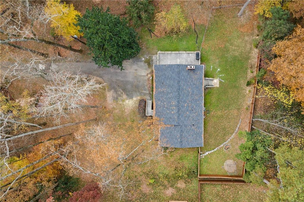 2608 Laurelwood Road Atlanta, GA 30360 - Photo 41 of 45 an aerial view of a house with a yard