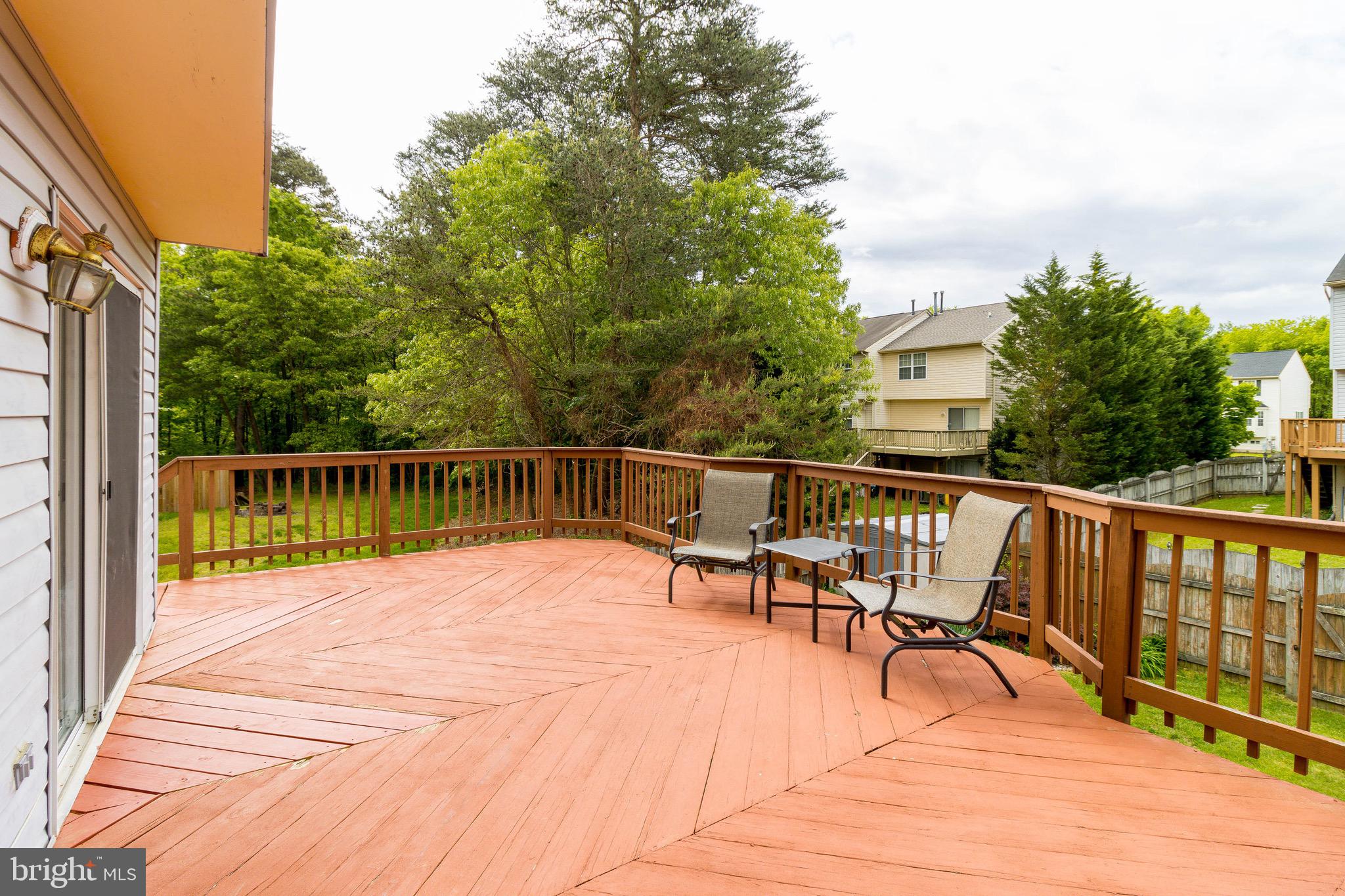 314 White Rocks Court Pasadena, MD 21122 - Photo 14 of 39 Huge deck off of living room!