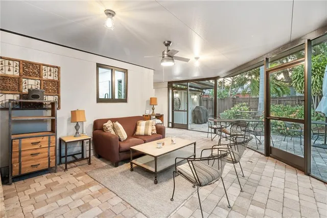 a view of outdoor space yard and swimming pool