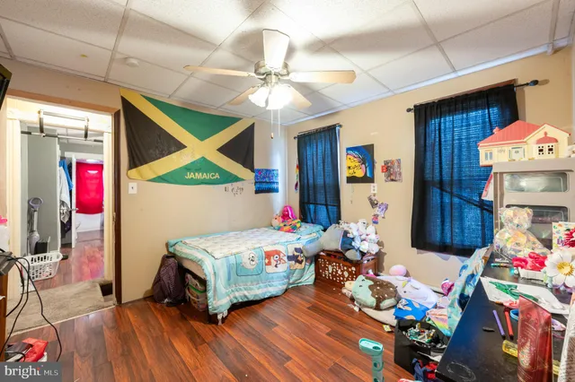 a children room with toys