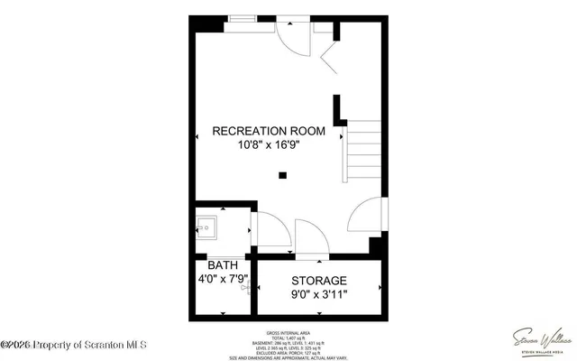 $1,200 | 154 Parsonage Street, Pittston, PA 18640