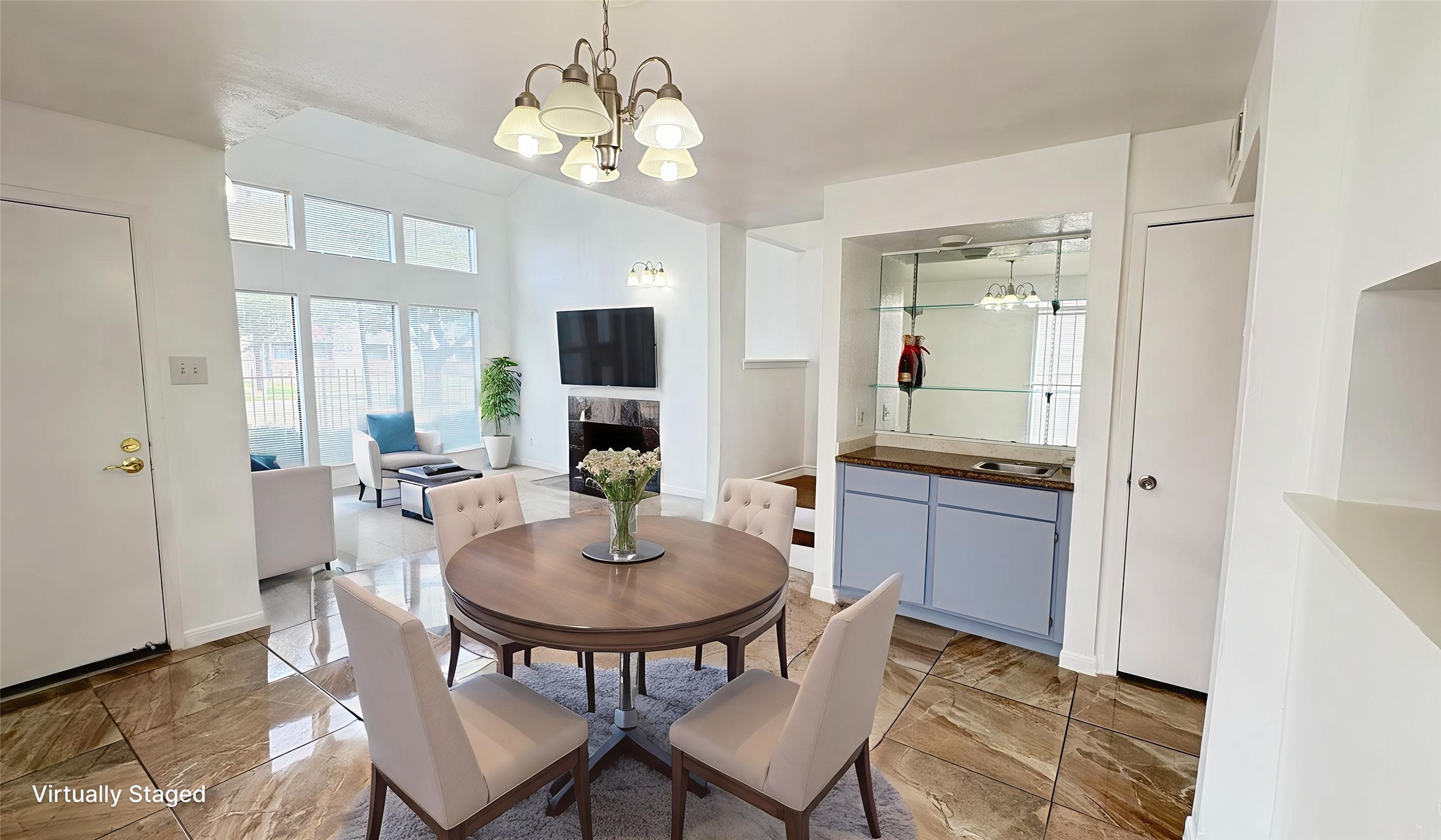 6633 West Airport Boulevard, Unit 101 Houston, TX 77035 - Photo 6 of 25 a view of a dining room with furniture and wooden floor