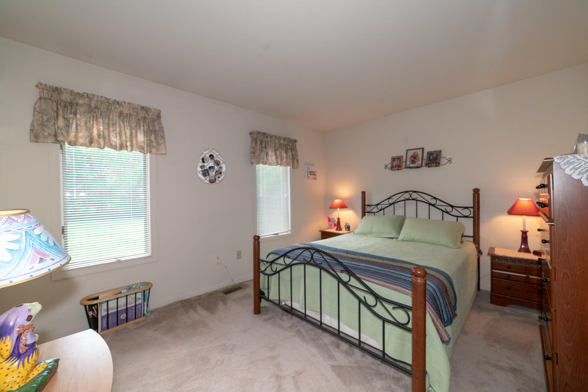 8796 Roanoke Road Elliston, VA 24087 - Photo 14 of 40 a bedroom with a bed and a window