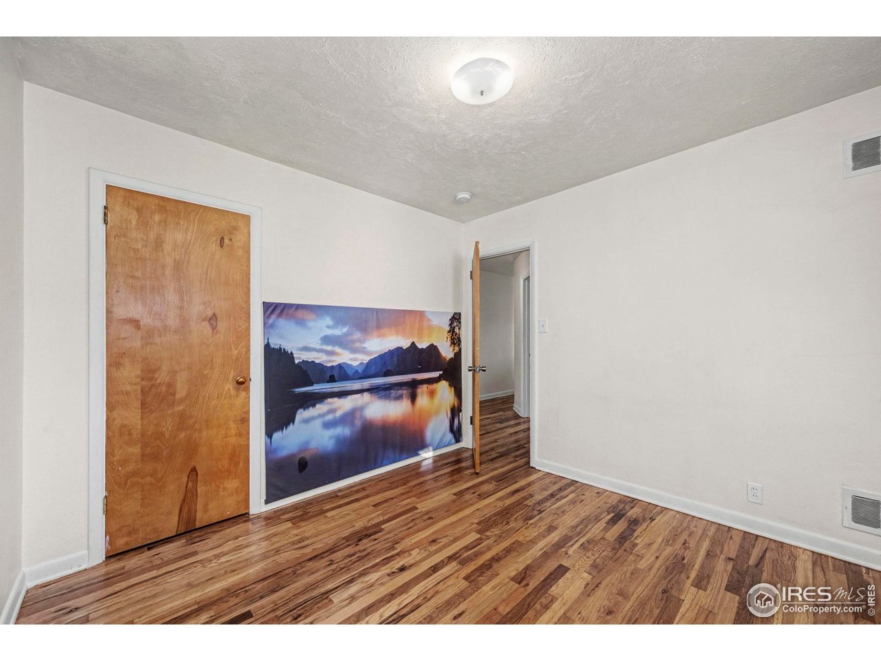 805 Colorado Street Fort Collins, CO 80524 - Photo 31 of 45 a room with wooden floor and closet