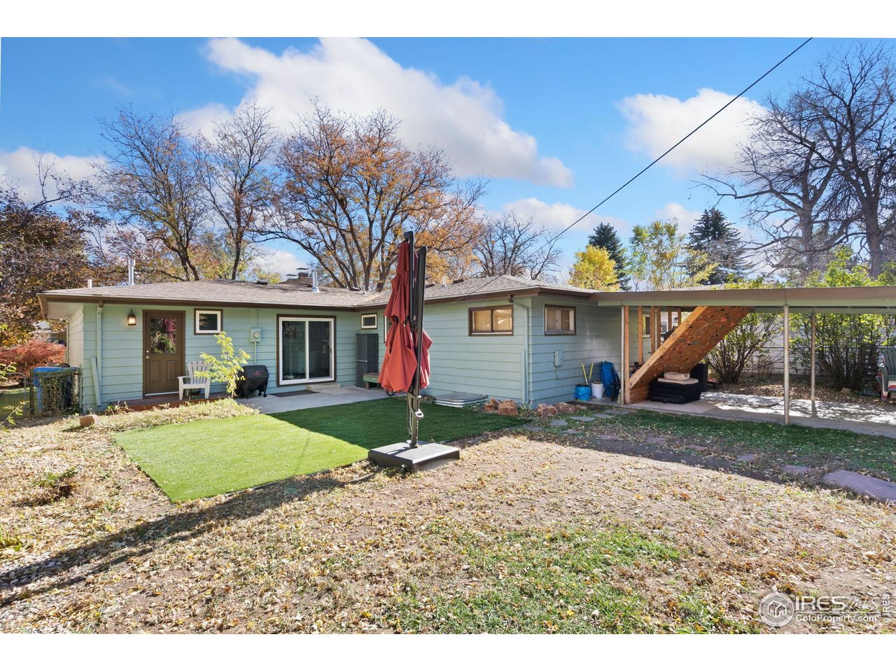 805 Colorado Street Fort Collins, CO 80524 - Photo 40 of 45 a view of a house with a patio
