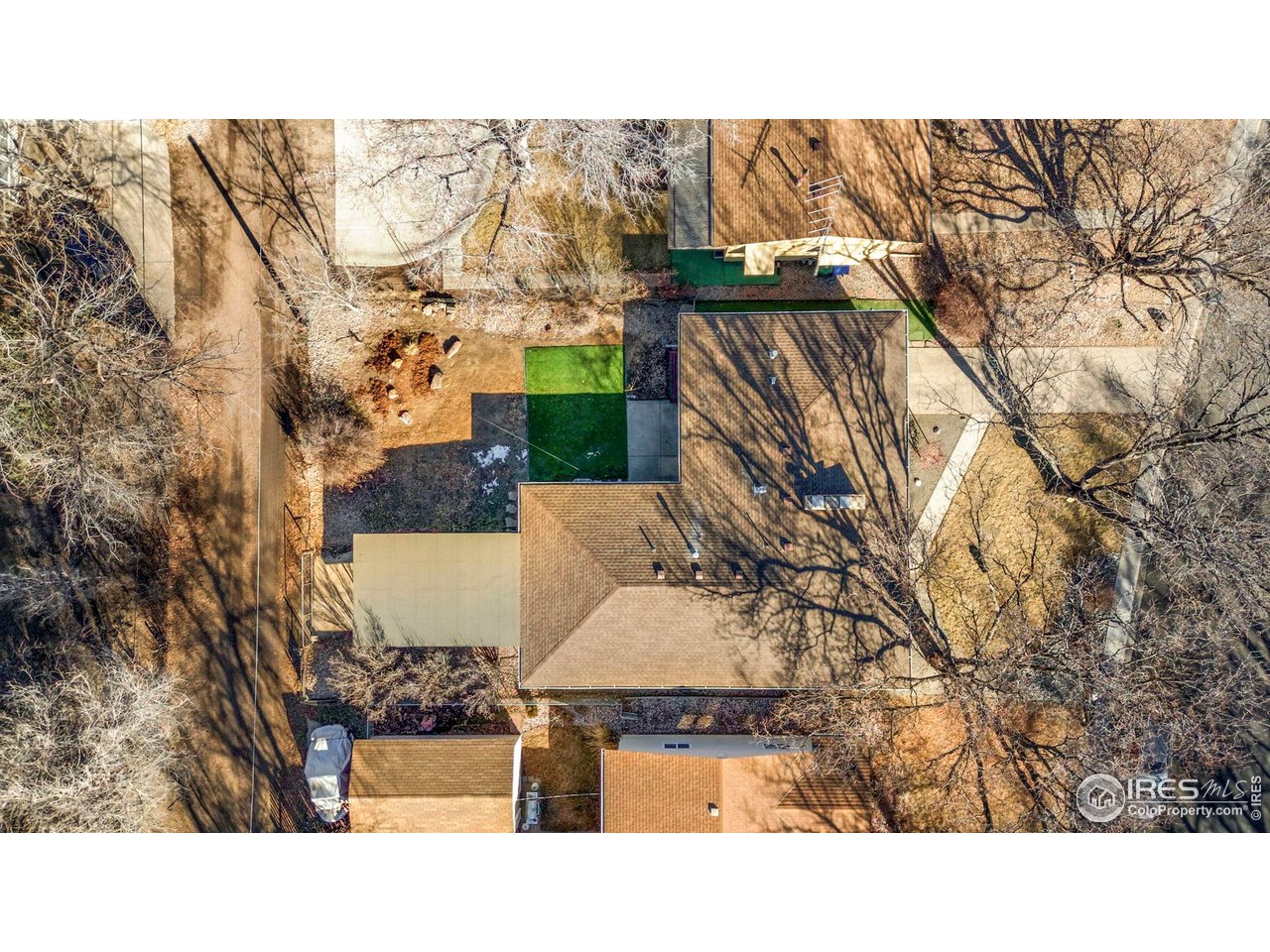 805 Colorado Street Fort Collins, CO 80524 - Photo 45 of 45 a black and white photo of a house