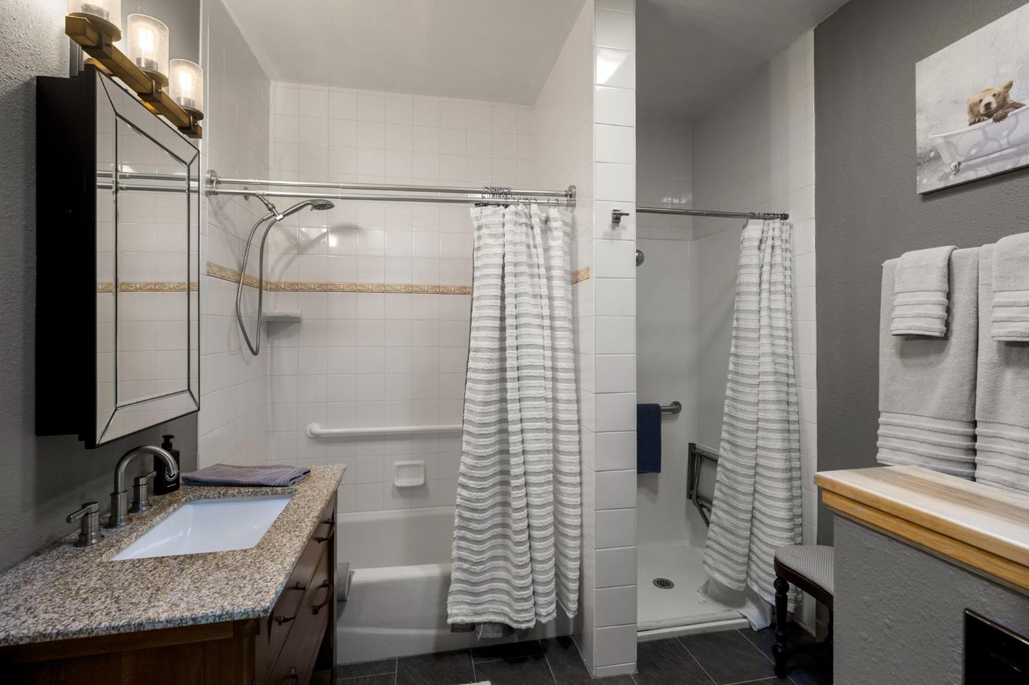 1641 Meadowview Road Arnold, CA 95223 - Photo 25 of 71 Hall bathroom with the extra handicap stall shower