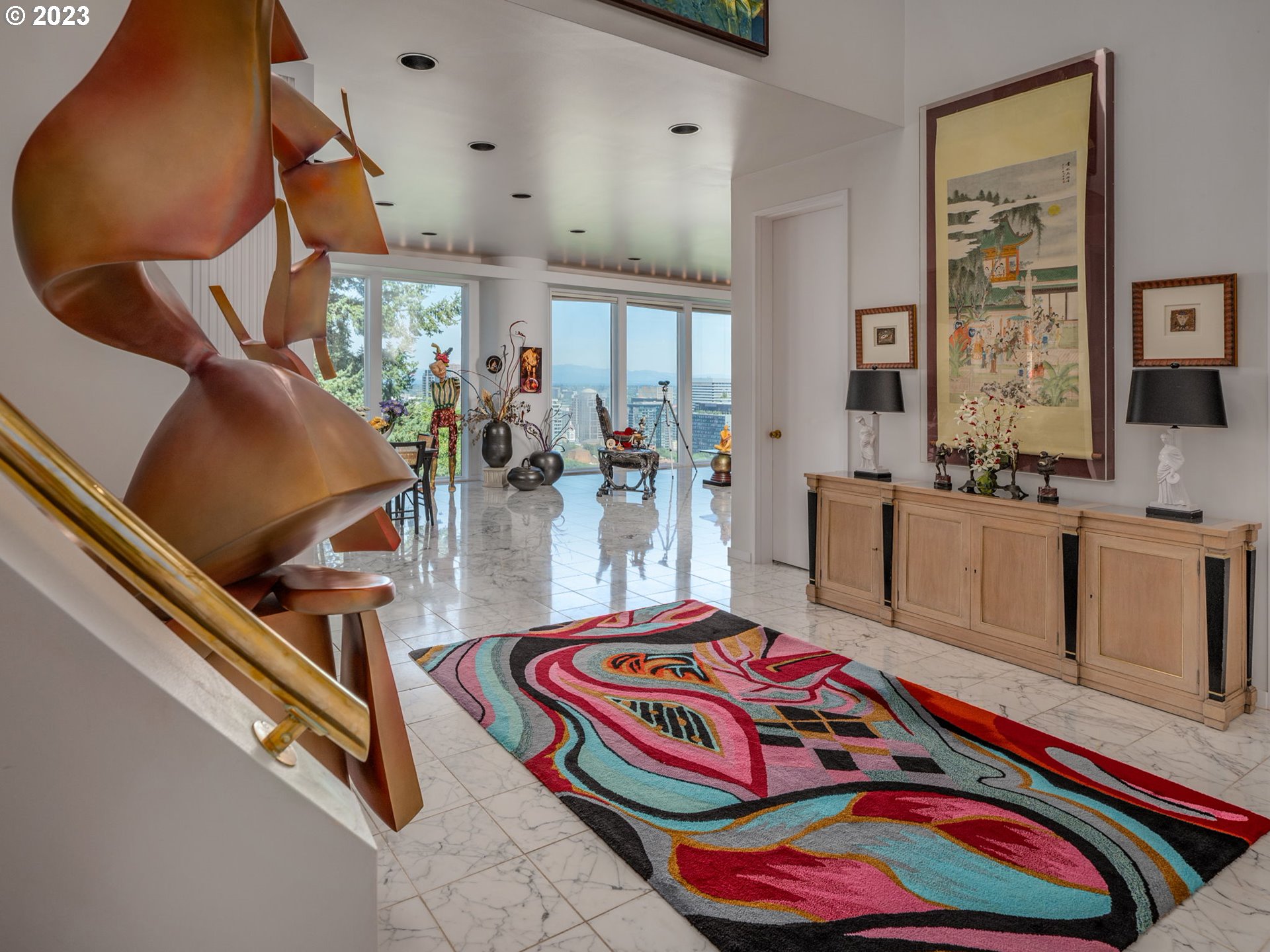 1405 Southwest Cardinell Drive Portland, OR 97201 - Photo 2 of 36 a very nice looking dining room with a rug