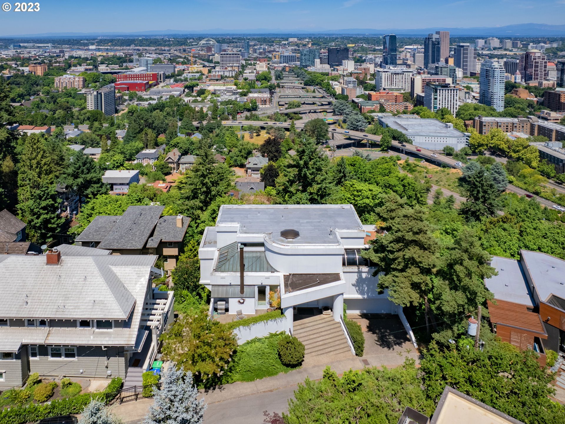 1405 Southwest Cardinell Drive Portland, OR 97201 - Photo 36 of 36 an aerial view of multiple houses with yard