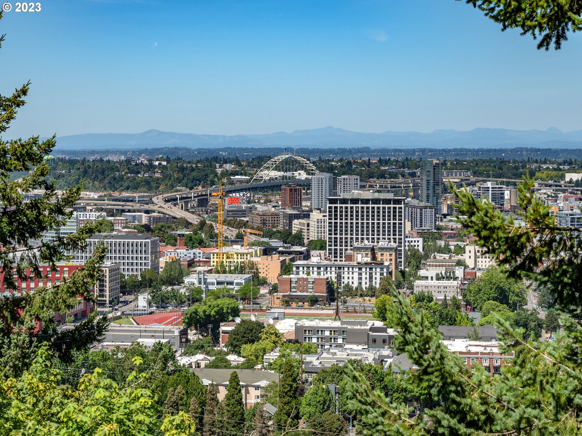1405 Southwest Cardinell Drive Portland, OR 97201 - Photo 5 of 36 an aerial view of multiple house
