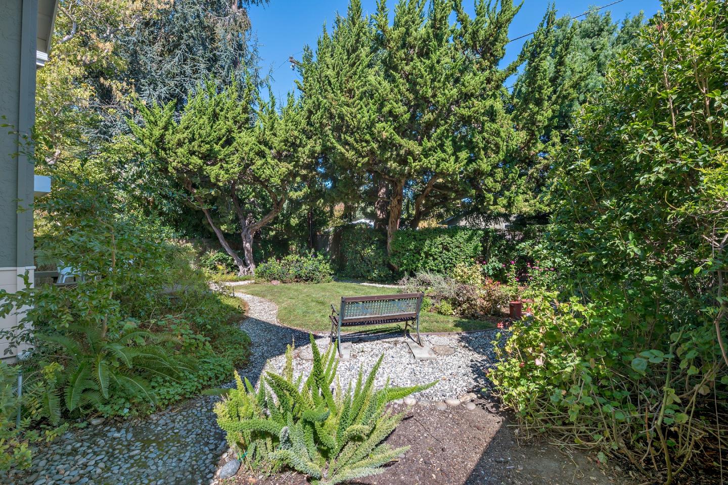 360 Iris Way Palo Alto, CA 94303 - Photo 26 of 28 a view of a garden with plants