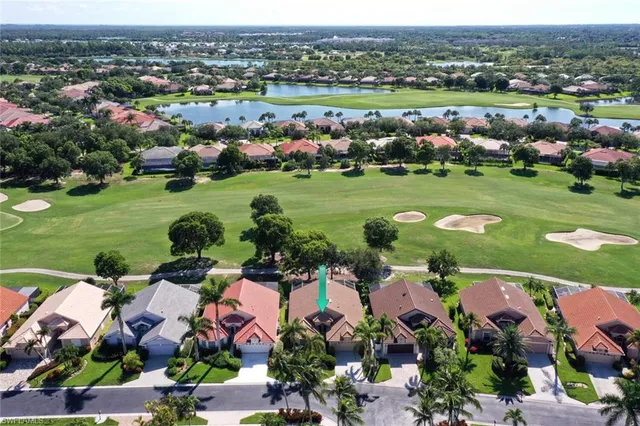 an aerial view of a city with lots of residential buildings